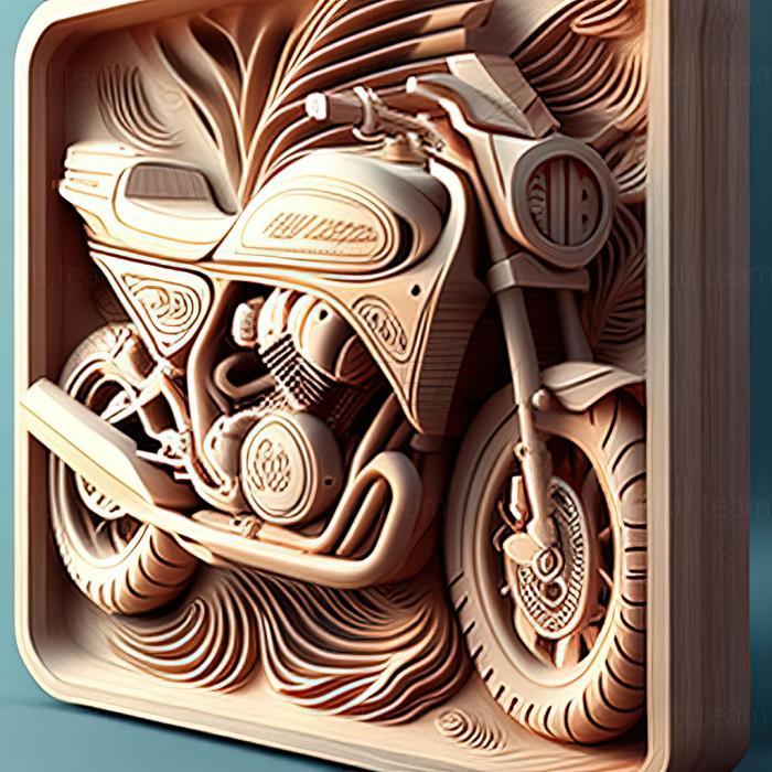 3D model Honda CB1300 (STL)